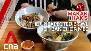 Best Singapore eats Bak chor mee at a Tanglin Halt ice cream cafe  CNA Lifestyle [upl. by Assile]