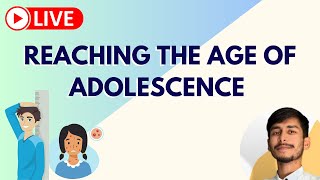 LIVE CLASS  Reaching The Age Of Adolescence  Class 8 Science by Armaan [upl. by Reppiks]