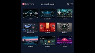 2022 New Online Android screen Themes UI Interface Update at any time [upl. by Yrogiarc]