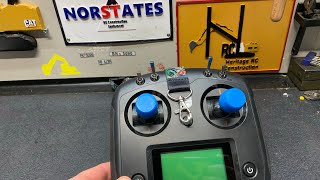 How to setup a FlySky FSi6S to operate a 6 channel electric RC excavator [upl. by Ajdan]