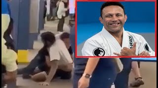 RENZO GRACIE FALA DA TRETA COM RACISTA NO METRÔ NO ESTADOS UNIDOS [upl. by Ayocat]