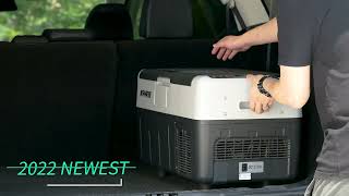 Kohree 12V Car Fridge with Freezer for Camping  Dual Zone Dual Control [upl. by Eceryt]