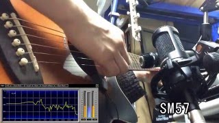 SM57 vs iRig Acoustic vs AT2035 [upl. by Uon]