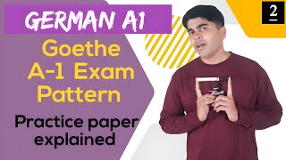 2 Goethe Zertifikat A1 Prüfung  German A1 Goethe Exam preparation series exam pattern in detail [upl. by Paris]