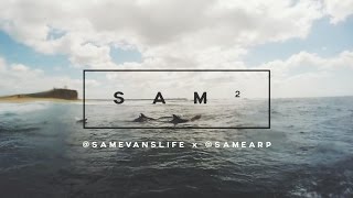 Chasing Dolphins on a Jet Ski  Sam²  GoPro HERO4 [upl. by Aihsotan888]