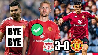 Man Utd Sign De Ligt NOW Amass Is Special Casemiro ADIOS Liverpool 30 Man Utd Reaction [upl. by Sinnod579]