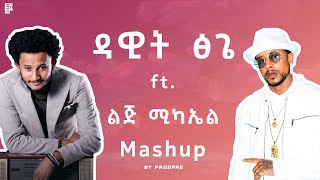 Dawit Tsige ft LiJ Michael  ዳዊት ፅጌ ft ልጅ ሚካኤል  Mashup [upl. by Nelson345]