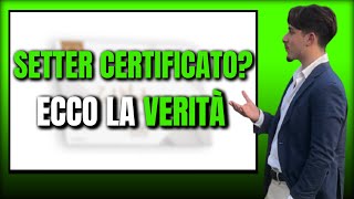 SETTER CERTIFICATO GUARDA QUESTO VIDEO  Vincenzo Ambrosino [upl. by Asta]