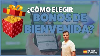 BONOS de BIENVENIDA para APUESTAS  TRUCOS para ELEGIR BIEN ✅ [upl. by Atived]