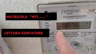 Come fare la lettura del contatore del gas Tutorial [upl. by Eniamahs]