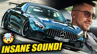 Black Series WHO ANGRY 700hp Mercedes AMG GT R  Nürburgring [upl. by Onibla]