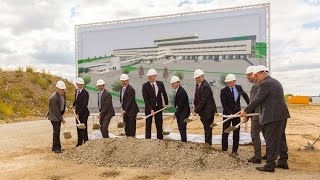 Großbaustelle in Kitzingen Ein neues Logistikzentrum entsteht Teil 1 Schaeffler [upl. by Darn]