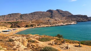 GREECE RHODES  AGATHI BEACH [upl. by Aeriel]