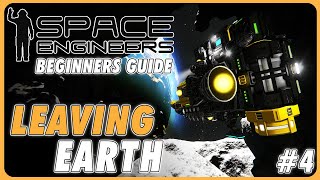 Space Engineers Beginners Guide 4 Building your first Space Ship [upl. by Eilak741]