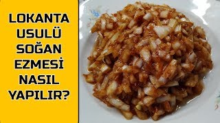 2 DAKİKADA SOĞAN EZMESİ ✅ HAZIRLAMA MEZE TARİFLERİ 💯 Ev Yemekleri [upl. by Nosneh]