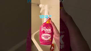 Tackle Grimy Showers Effortlessly with Rinseroo amp The Pink Stuff 🚿✨ cleaningmotivation [upl. by Canfield]