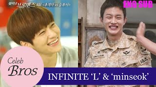 INFINITE L amp Minseok Celeb Bros S6 EP4 quotChaser vs daredevilquot [upl. by Grunenwald]