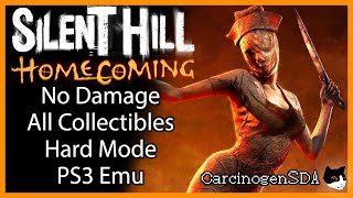 No Commentary Silent Hill Homecoming PS3 Emu  No Damage Hard 100 All Collectibles [upl. by Collin249]