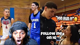 I Reacted to the night Lamelo Ball Humbled Julian Newman [upl. by Waldos]