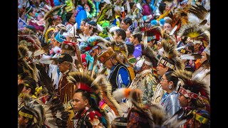 Gathering of Nations 2023 Thousands converge for the largest powwow in North America [upl. by Ardnaxela]