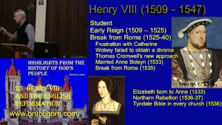 25 Henry VIII and the English Reformation [upl. by Pizor]