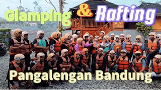 WISATA ALAM SERU LENGKAP COCOK BAWA TEMAN amp KELUARGA  Glamping amp Rafting Pangalengan Bandung [upl. by Ander]