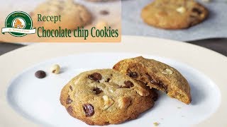 Recept chocolade koekjes chocolate chip cookies maken [upl. by Ahseik]