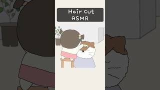 ASMR Hair Cut  hair salon asmr hair cat [upl. by Shadow]