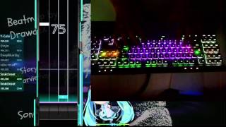 Corsair K95 RGB  osumania lighting test Martin Garrix  Animals [upl. by Francklin]