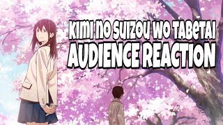 Kimi no suizou wo tabetai AUDIENCE REACTION Reacción de Audiencia [upl. by Ihcalam]