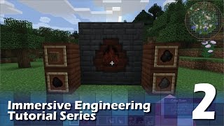 Immersive Engineering Tutorial 2  Coke Oven [upl. by Hsak247]