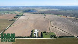 2225 Side Rd 1516 New Lowell  Farms For Sale In Ontario [upl. by Arihsay]