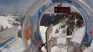 Zauchensee  Piste 13a Rennstrecke Giant Slalom Skimovi Kogelalm [upl. by Nue886]