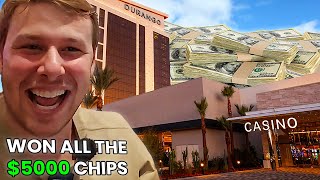 I WENT ON THE CRAZIEST BLACKJACK RUN OF MY LIFE AT THE DURANGO IN VEGAS [upl. by Baron573]