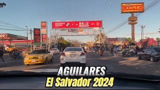 AGUILARES SAN SALVADOR NORTE DRIVING TOUR [upl. by Noda354]