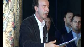 Roberto Benigni alla conclusione delle celebrazioni per il 150° anniversario dellUnità dItalia quot [upl. by Ssecnirp]