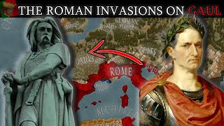 The Gallic Wars – Rome vs Gaul ALL PARTS [upl. by Imat]