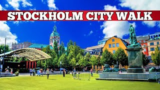 Stockholm 4K Exploring 100 Miles of Sweden on Foot [upl. by Naras]