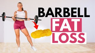 30 Minute Barbell Workout For Weight Loss  Follow Along [upl. by Harmonia422]