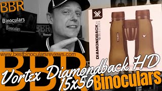 Vortex Diamondback HD 15x56 Binoculars  Unboxing First Impressions amp Win a Vortex Cap [upl. by Aksoyn]