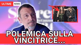 SANREMO 2024 Polemica sulla Vincitrice Non doveva vincere lei loro hanno [upl. by Sik]