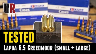 TESTED Lapua 65 Creedmoor Brass Large and Small Primer [upl. by Dolli228]