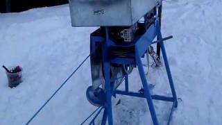 Eigenbau Skilift rope tow homemade [upl. by Vergne835]