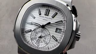 Patek Philippe Nautilus Chronograph 59801A019 Patek Philippe Watch Review [upl. by Winston783]