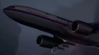 Malaysia Airlines Flight 370  Crash Animation 3 [upl. by Ater432]