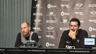 Previa Coviran Granada Rueda de prensa de Alex Mumbrú y Thomas Schreiner [upl. by Asilehs96]