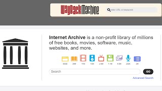 How To Use The Wayback Machine In 2 Minutes waybackmachine [upl. by Ahsikram766]