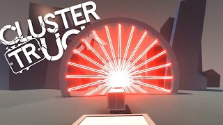 Clustertruck  Lazers of Doom  Lets Play Clustertrucks Gameplay [upl. by Glynis]