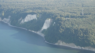 Kreidefelsen Rügen Luftaufnahme Flyby Königsstuhl flight sightseeing [upl. by Ynaitirb13]