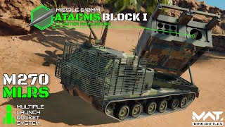 Nerfed But Still Deadly M270 MLRS Full Gameplay  MWT Tank Battles [upl. by Collum464]